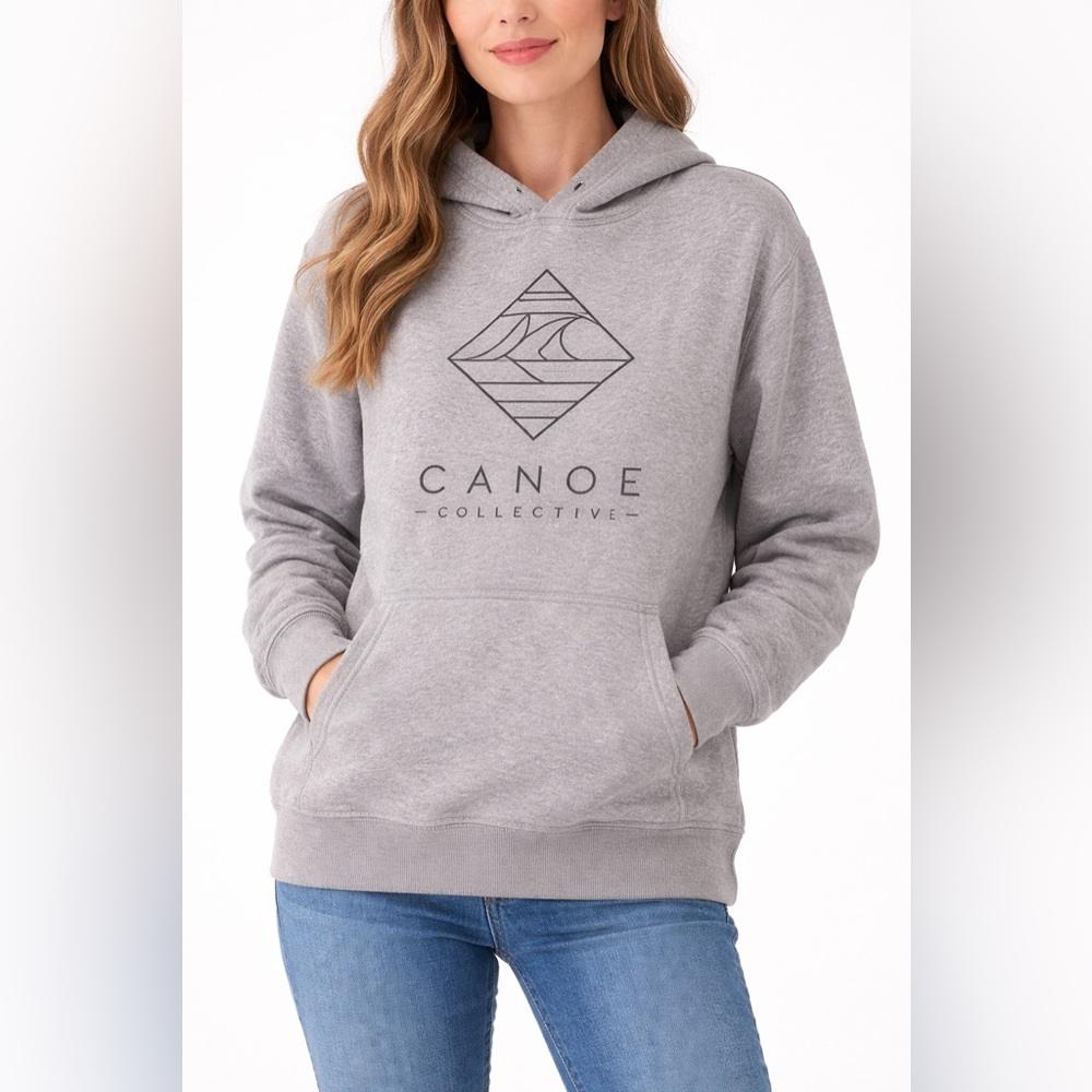 Canoe Collective Fleece-Lined Hoodie – Size Medium